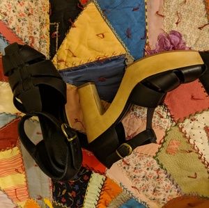 Madewell high heeled sandals